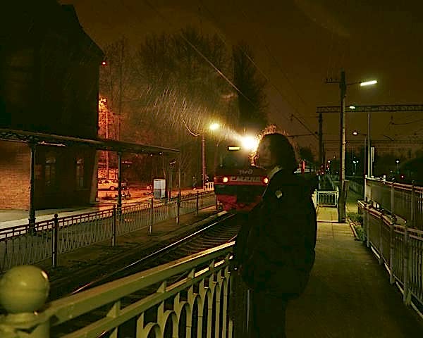 Фотосессия на ж/д станции